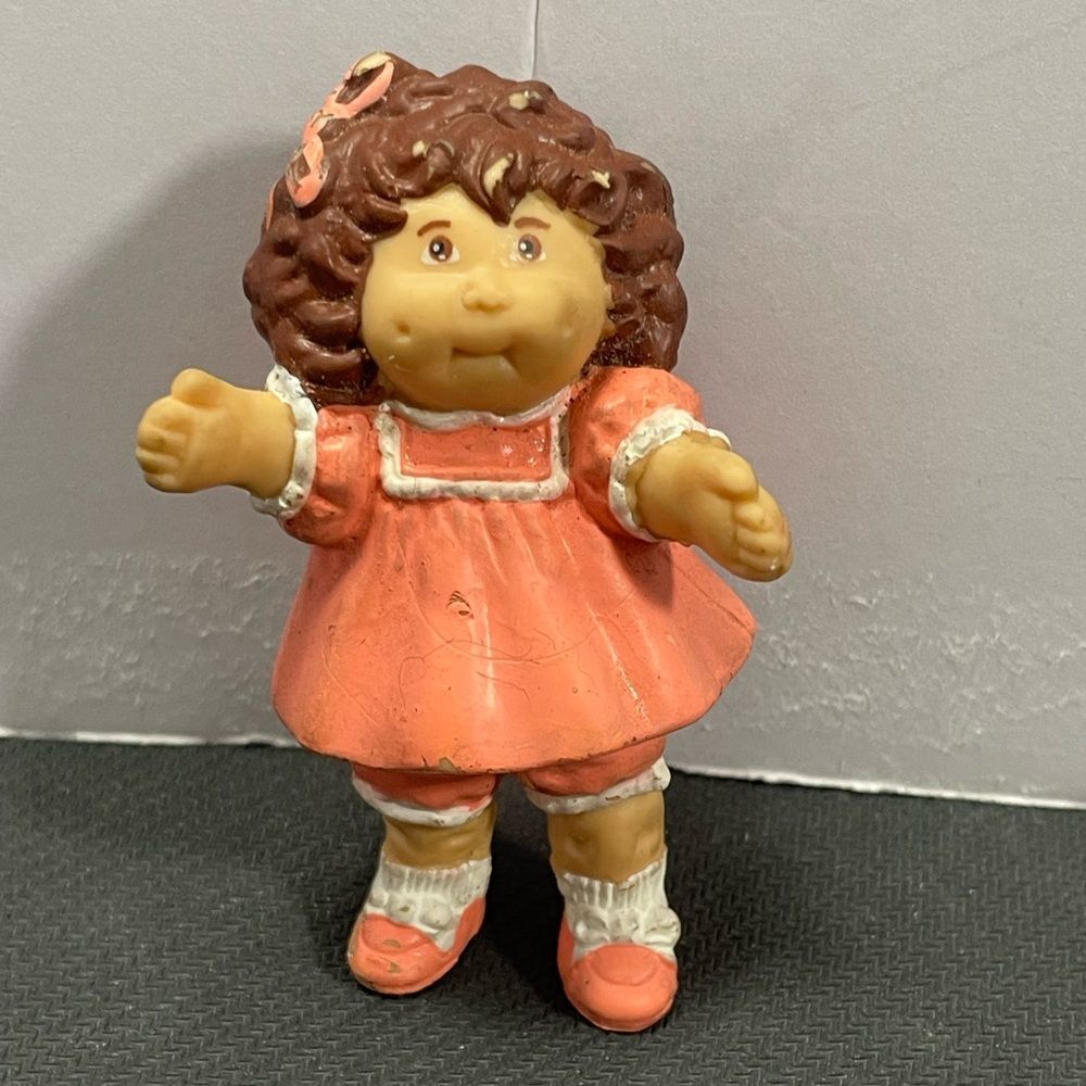 Cabbage Patch Kids, Vintage, 1984, CPK, Figure, Toy, Girl In Pink Dress